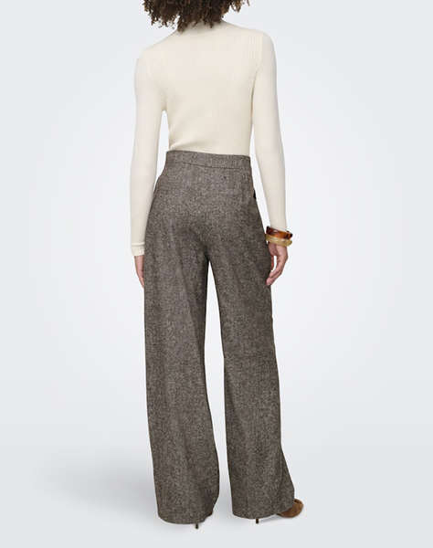 ONLY ONLBEKKA LIFE HW WIDE WOOL LOOK PANT TLR