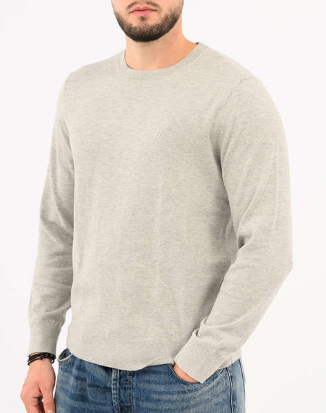 NAUTICA BLUZA TRICOTATA ΜΜ PERFORMANCE SOLID CREW (12GG)