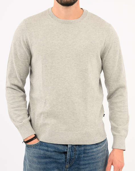 NAUTICA BLUZA TRICOTATA ΜΜ PERFORMANCE SOLID CREW (12GG)