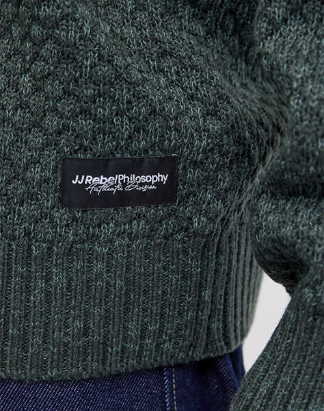 JJREBEL JREBBLAZE KNIT CREW NECK