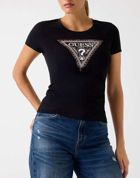 GUESS SS CN TRIANGLE PYTHON TEE BLUZA DE DAMA