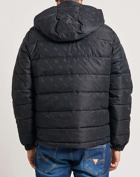 GUESS MONOGRAM PUFFA JACKET GEACA DE BARBATI