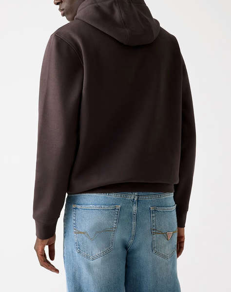 GUESS HOODED BASIC SWEATSHIRT HANORAC DE BARBATI