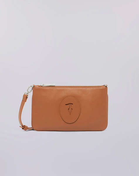 TRUSSARDI BAG -SOCIETY BORSA A TRACOLLA SMALL IN VITELLO