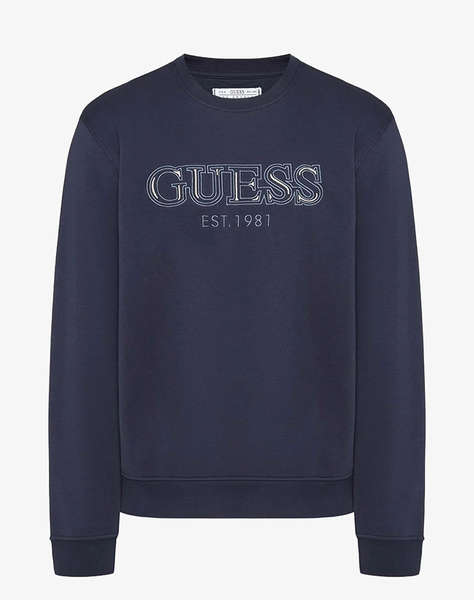 GUESS CN BASIC SWEATSHIRT HANORAC DE BARBATI