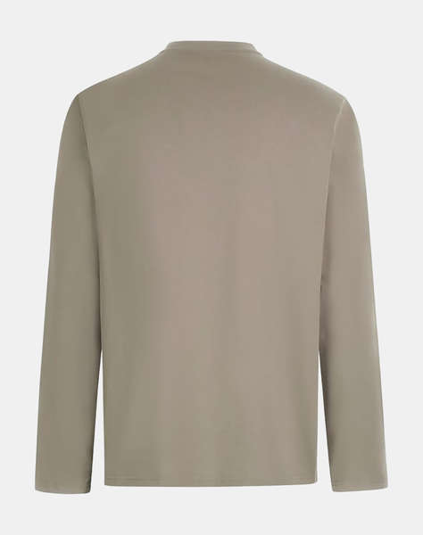 GUESS CN LS FLOCK LOGO TEE BLUZA DE BARBATI