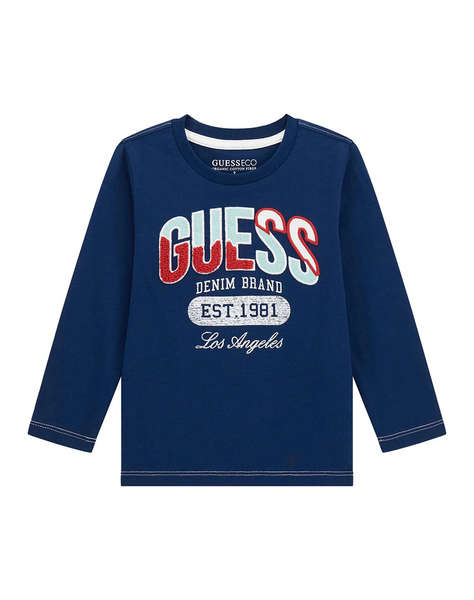 GUESS LS T-SHIRT BLUZA DE COPII BOY