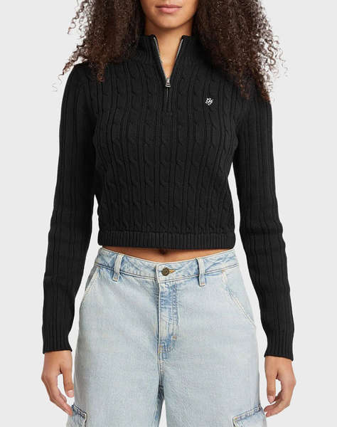 GUESS JEANS GJ LS HALF ZIP CABLE SWTR TRICOTAT DE DAMA