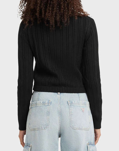 GUESS JEANS GJ LS HALF ZIP CABLE SWTR TRICOTAT DE DAMA