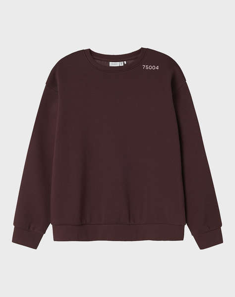 NAME IT NKFODIKA LS RLX SWEAT BRU BF