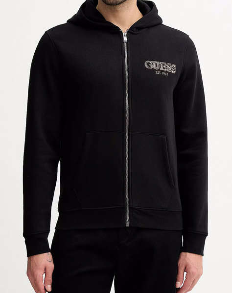 GUESS ZIP BASIC SWEATSHIRT HANORAC DE BARBATI