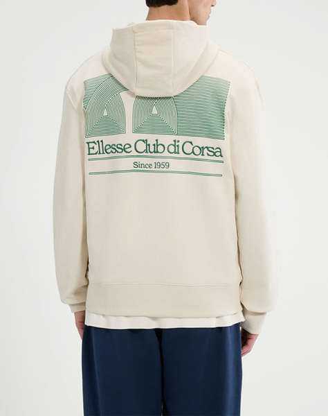ELLESSE GRAPHICS CLUB DI CORSA HOODIE HANORAC DE BARBATI