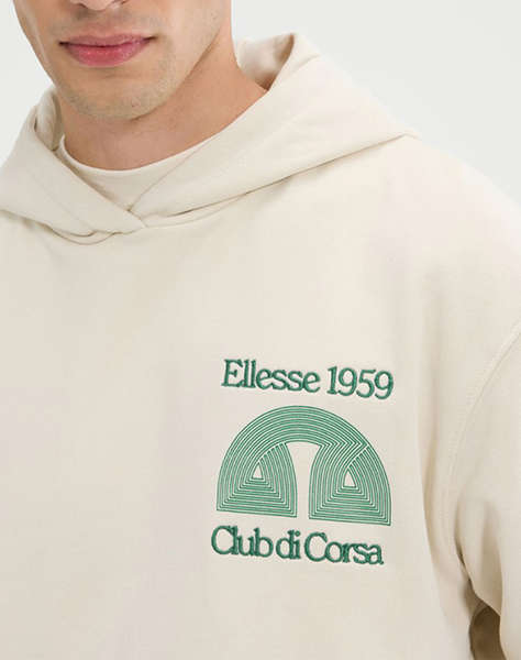 ELLESSE GRAPHICS CLUB DI CORSA HOODIE HANORAC DE BARBATI