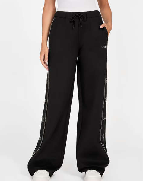 GUESS OCTAVIA WIDE LEG PANTS PANTALONI DE DAMA