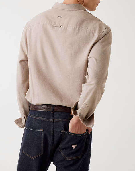 GUESS LS FLANNEL TWILL SHIRT CAMASA DE BARBATI