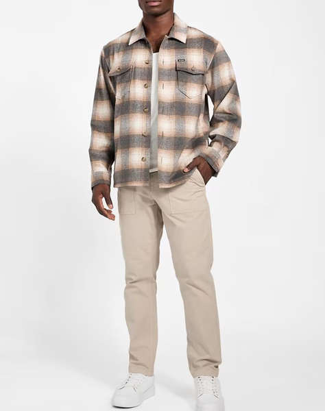 GUESS LS CHECK OVERSHIRT CAMASA DE BARBATI