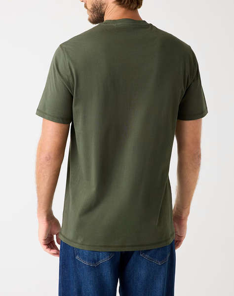 GUESS CN SS EMBROIDERY TRIANGLE TEE BLUZA DE BARBATI