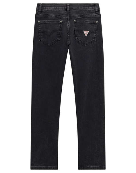GUESS SLIM BLACKSTRETCH DENIM PANTS PANTALONI DE COPII BOY
