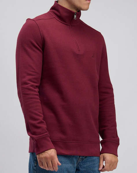 NAUTICA BLUZA HANORAC ΜΜ PIQUE FLEECE 1/4 ZIP