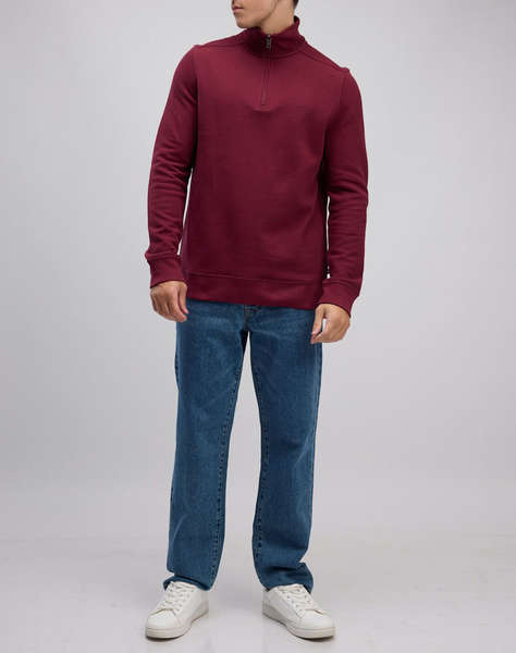 NAUTICA BLUZA HANORAC ΜΜ PIQUE FLEECE 1/4 ZIP