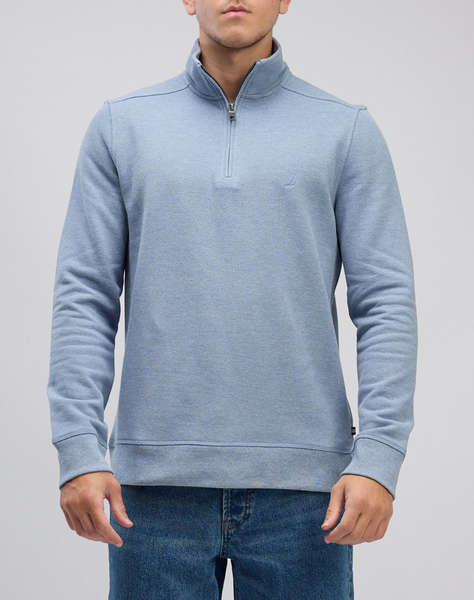 NAUTICA BLUZA HANORAC ΜΜ PIQUE FLEECE 1/4 ZIP