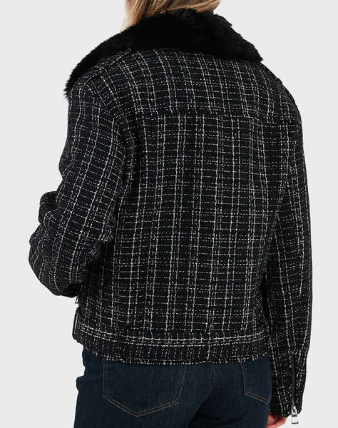 GUESS SANDRA TWEED BIKER GEACA DE DAMA