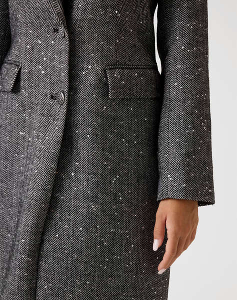 GUESS STEFANIA FITTED COAT PALTON DE DAMA