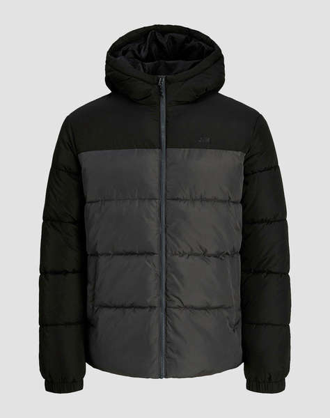 JJ REBEL JREBREBEL LOGO PUFFER HOOD