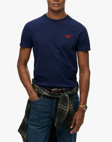 SUPERDRY D1 OVIN ESSENTIAL LOGO EMB TEE BLUZA DE BARBATI