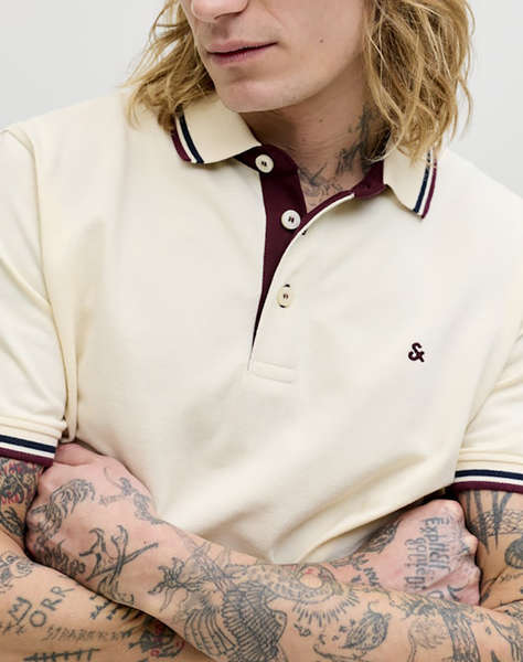JACK&JONES JJEPAULOS POLO SS NOOS