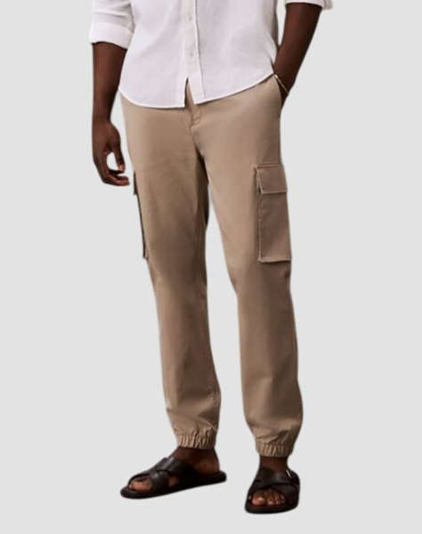 CALVIN KLEIN SKINNY ELASTIC TWILL CARGO PANT