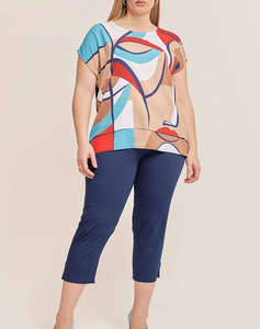 PARABITA Bluza cu model colorat
