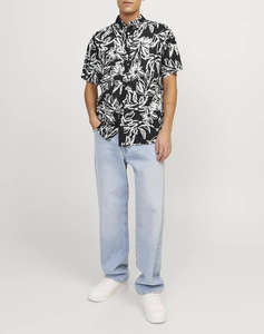 JACK&JONES JORLAFAYETTE AOP SHIRT SS LN