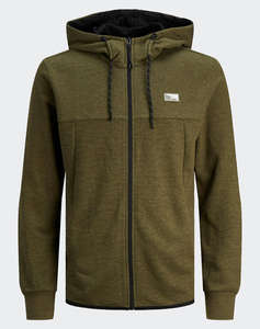 JACK&JONES JCOAIR SWEAT ZIP HOOD NOOS.