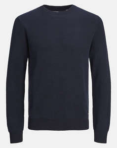 JACK&JONES JJEGLOBE KNIT CREW NECK NOOS