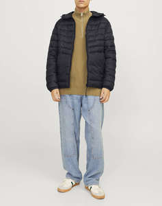JACK&JONES JJESPRINT PUFFER HOOD NOOS