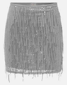 ONLY ONLSPACY SHORT SEQUINS SKIRT WVN