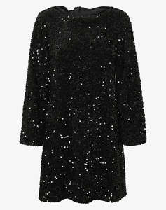 VERO MODA VMETTA LS BOATNECK SHORT DRESS JRS PRM