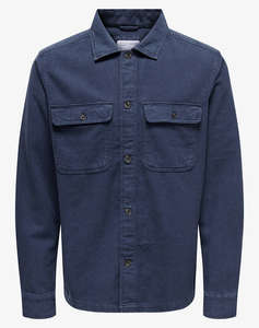 ONLY&SONS ONSOLIVER TWILL OVERDYE OVERSHIRT BF