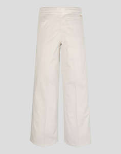 CALVIN KLEIN JEANS HR WIDE LEG SATEEN CHINO PANTS