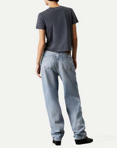 CALVIN KLEIN JEANS WASHED PUFF PRINT BABY TEE