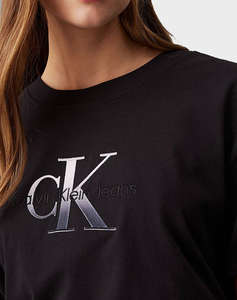 CALVIN KLEIN JEANS EMBROIDERED MONOLOGO TEE