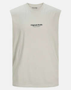 JACK&JONES JORVESTERBRO SLEEVELESS TEE SN
