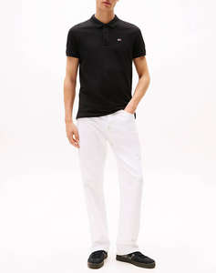 TOMMY JEANS TJM SLIM PLACKET POLO EXT