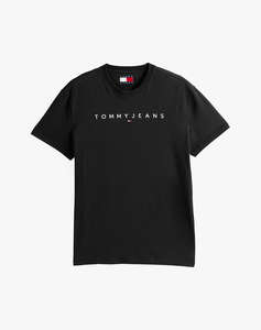 TOMMY JEANS TJM REG LINEAR LOGO TEE EXT