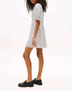 TOMMY JEANS TJW SS CREPE MINI DRESS