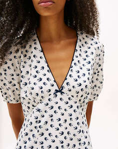 TOMMY JEANS TJW SS CREPE MINI DRESS