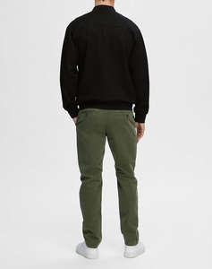 SELECTED SLHMACK SWEAT BOMBER LS NOOS