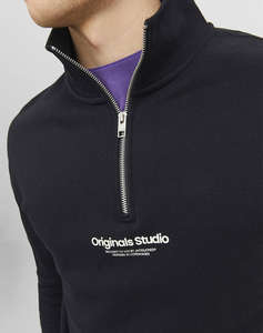 JACK&JONES JORVESTERBRO SWEAT QUARTER ZIP HN NOOS