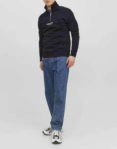 JACK&JONES JORVESTERBRO SWEAT QUARTER ZIP HN NOOS